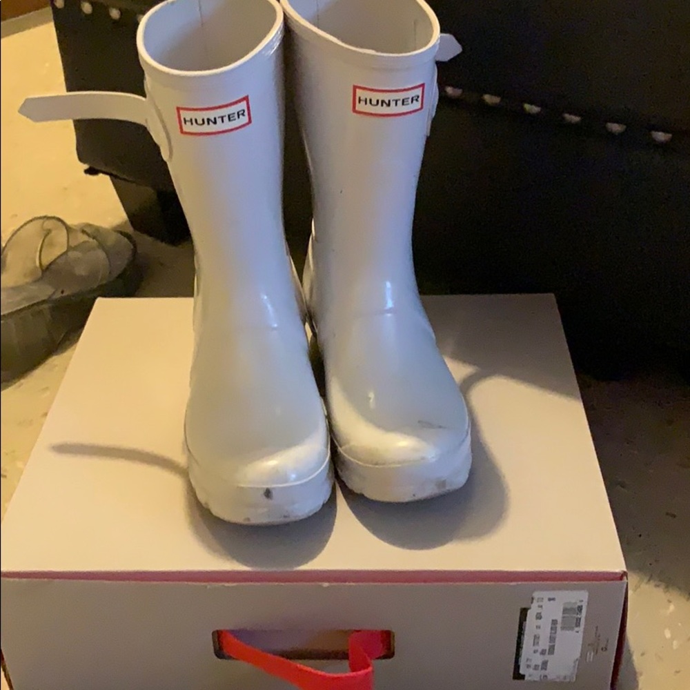 Hunter rain boots
